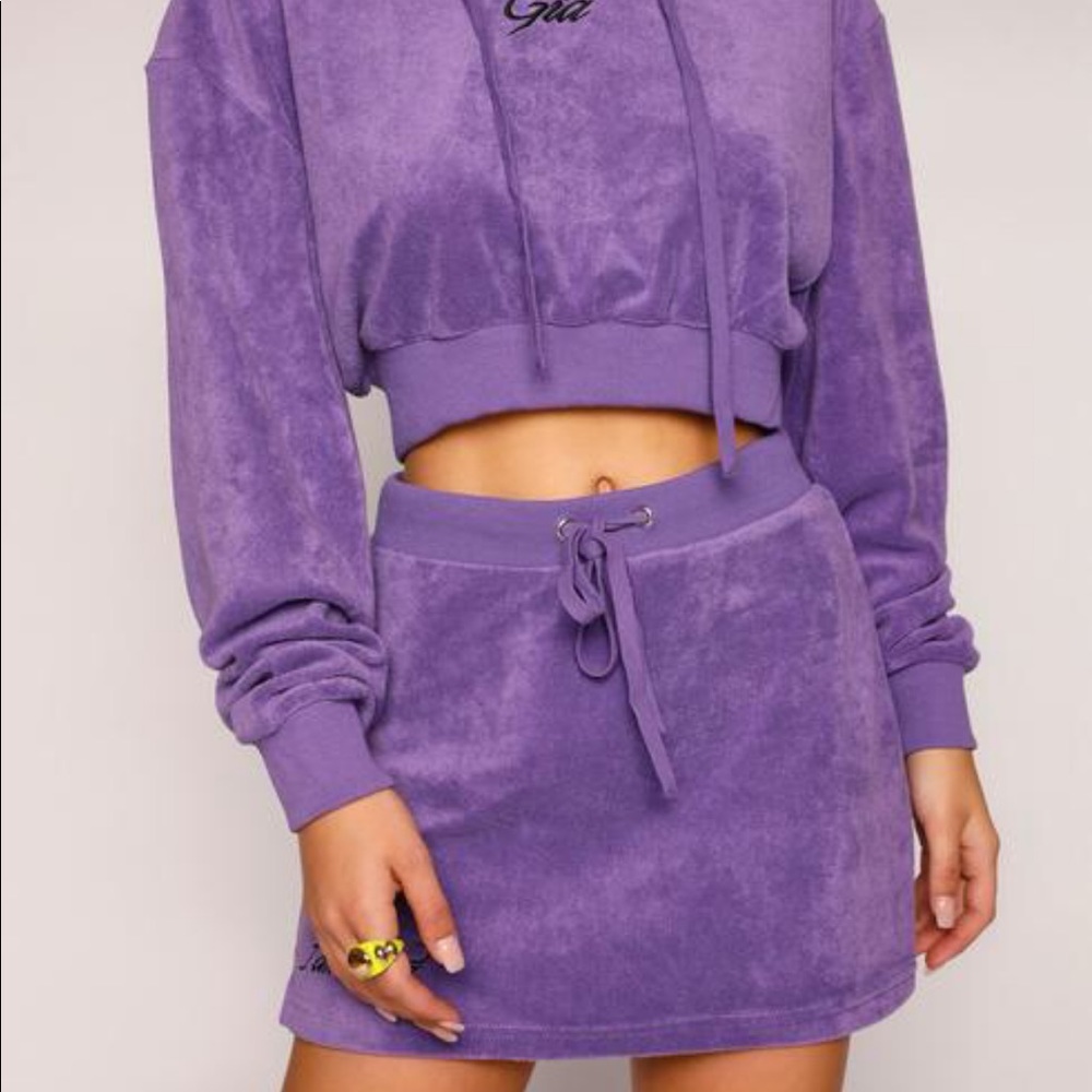 F L A S H. S A L E.             I.AM.GIA NWT Torres set: hoodie S; skirt XS